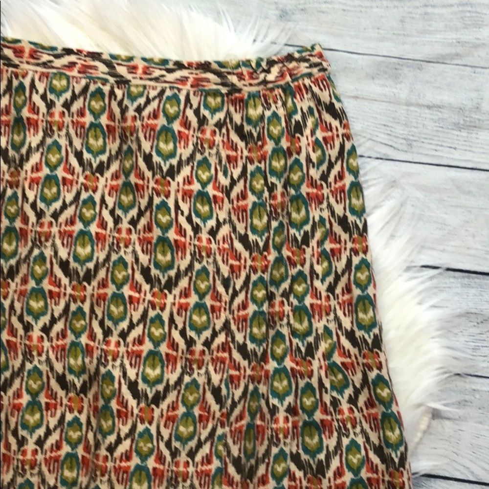 Sundance Patterned Scalloped Edge Maxi Skirt - Picture 5 of 8